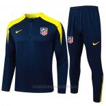 Chandal de Sudadera del Atletico Madrid 2025-2026 Azul
