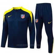 Chandal de Sudadera del Atletico Madrid 2025-2026 Azul
