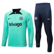 Chandal de Sudadera del Chelsea 2022-2023 Verde