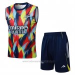 Chandal del Arsenal Sin Mangas 2025-2026 Azul Rojo Amarillo