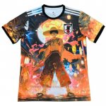 Camiseta Japon Anime 2025 Negro Naranja Tailandia