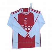 Camiseta Ajax 1ª Manga Larga 2023-2024