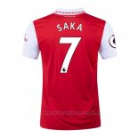 Camiseta Arsenal Jugador Saka 1ª 2022-2023