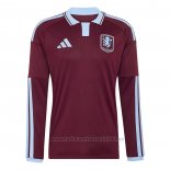 Camiseta Aston Villa 1ª Manga Larga 2026-2027
