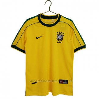 Camiseta Brasil 1ª Retro 1998
