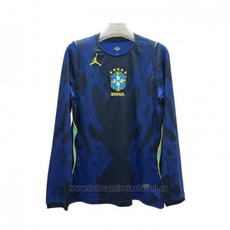 Camiseta Brasil 2ª Manga Larga 2026