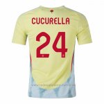 Camiseta Espana Jugador Cucurella 2ª 2024