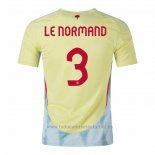 Camiseta Espana Jugador Le Normand 2ª 2024
