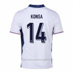 Camiseta Inglaterra Jugador Konsa 1ª 2024