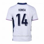Camiseta Inglaterra Jugador Konsa 1ª 2024
