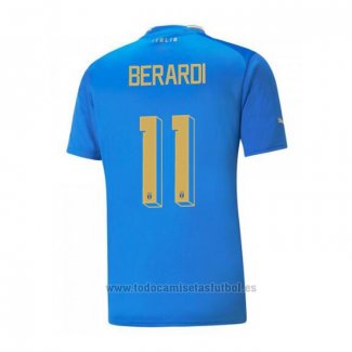 Camiseta Italia Jugador Berardi 1ª 2022