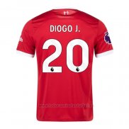 Camiseta Liverpool Jugador Diogo J. 1ª 2023-2024