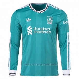Camiseta Liverpool 3ª Manga Larga 2025-2026