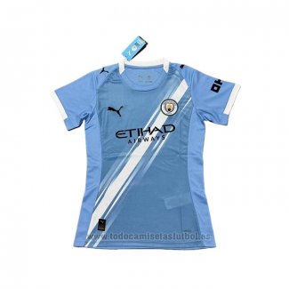 Camiseta Manchester City 1ª Mujer 2025-2026