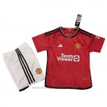 Camiseta Manchester United 1ª Nino 2023-2024