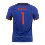 Camiseta Paises Bajos Jugador Bijlow 2ª 2022