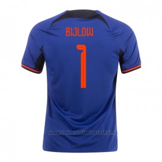 Camiseta Paises Bajos Jugador Bijlow 2ª 2022