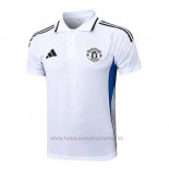 Camiseta Polo del Manchester United 2025-2026 Blanco