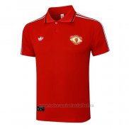 Camiseta Polo del Manchester United 2025-2026 Rojo