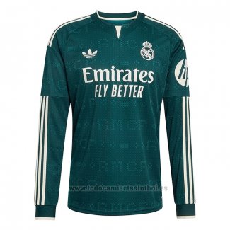 Camiseta Real Madrid 2ª Manga Larga 2026-2027