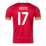 Camiseta Serbia Jugador Kostic 1ª 2022