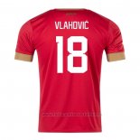 Camiseta Serbia Jugador Vlahovic 1ª 2022