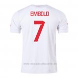 Camiseta Suiza Jugador Embolo 2ª 2022