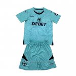 Camiseta Wolves Portero 1ª Nino 2024-2025