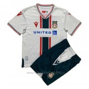 Camiseta Wrexham 2ª Nino 2023-2024