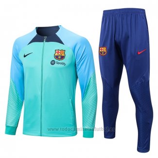 Chandal de Chaqueta del Barcelona 2022-2023 Verde