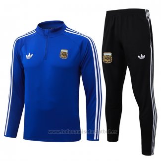 Chandal de Sudadera del Argentina Nino 2026-2027 Azul