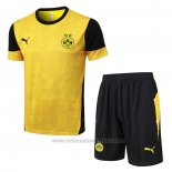 Chandal del Borussia Dortmund Manga Corta 2025-2026 Amarillo - Pantalon Corto