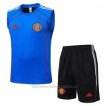 Chandal del Manchester United Sin Mangas 2025-2026 Azul