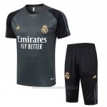 Chandal del Real Madrid Manga Corta 2023-2024 Verde - Pantalon Corto