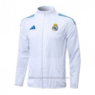Rompevientos del Real Madrid 2025-2026 Blanco
