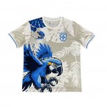 Camiseta Brasil Special 2025-2026 Gris Azul Tailandia
