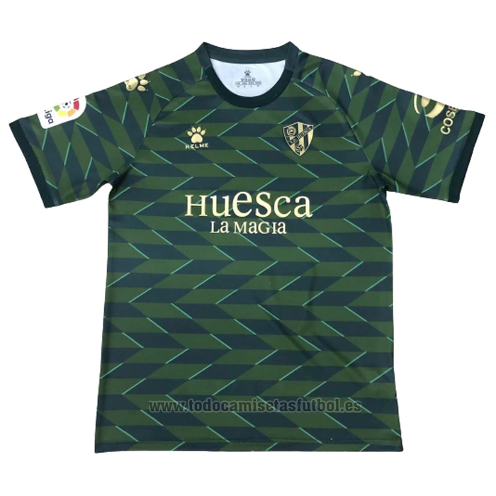 Perdóneme leopardo Las bacterias Camiseta SD Huesca 3ª 2020-2021 Tailandia | TodoCamisetasFutbol.es