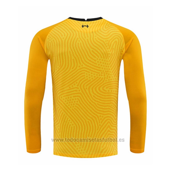 Camiseta Portero Fútbol Camiseta De Portero HO Soccer Konkista - Manga Larga, Slim Fit, Negra - Acolchado En Codos, 100% Poliéster Poliéster 100% Acolchado