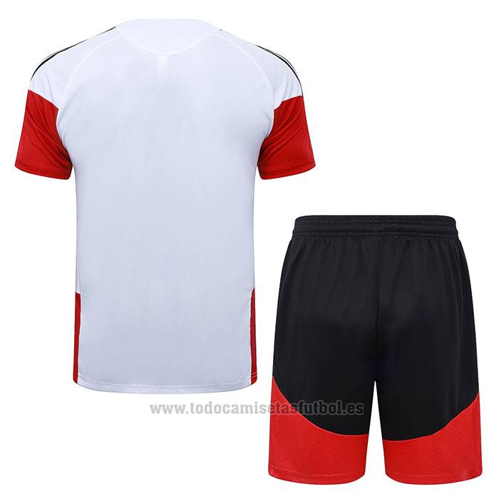 Chandal del Alemania Manga Corta 2025-2026 Blanco - Pantalon Corto