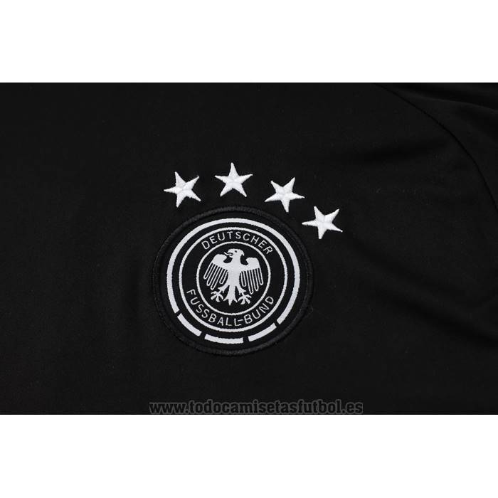 Chandal del Alemania Manga Corta 2024-2025 Negro - Pantalon Corto