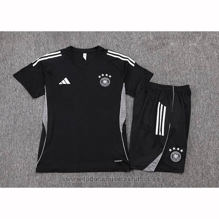 Chandal del Alemania Manga Corta 2025-2026 Negro - Pantalon Corto
