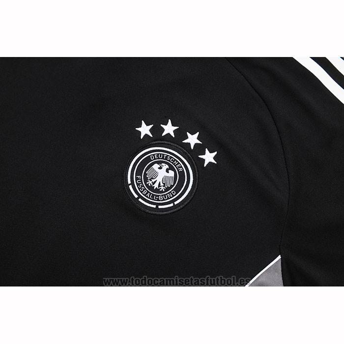 Chandal del Alemania Manga Corta 2025-2026 Negro - Pantalon Corto