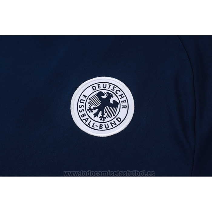 Chandal del Alemania Manga Corta 2026-2027 Azul - Pantalon Corto