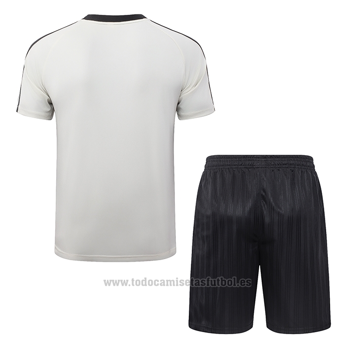 Chandal del Alemania Manga Corta 2026-2027 Crema - Pantalon Corto
