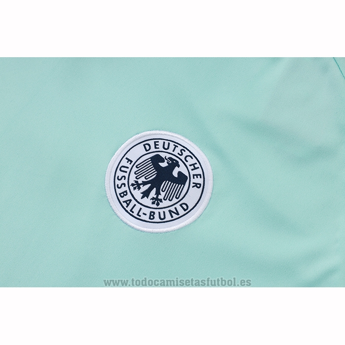 Chandal del Alemania Manga Corta 2026-2027 Verde - Pantalon Corto