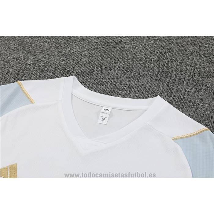 Chandal del Argelia Manga Corta 2023-2024 Blanco - Pantalon Corto
