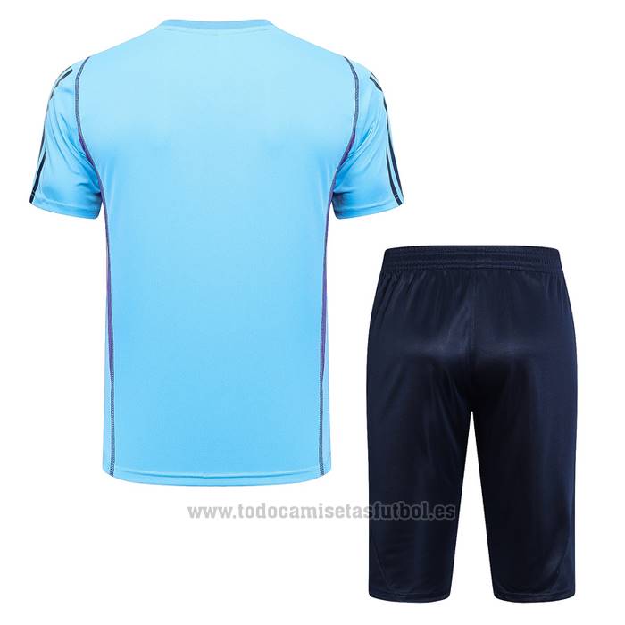 Chandal del Argentina Manga Corta 2023-2024 Azul - Pantalon Corto