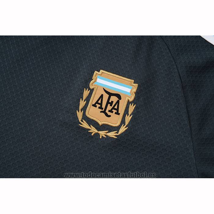 Chandal del Argentina Manga Corta 2025-2026 Gris - Pantalon Corto