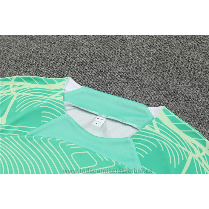 Chandal del Brasil Manga Corta 2022-2023 Verde - Pantalon Corto