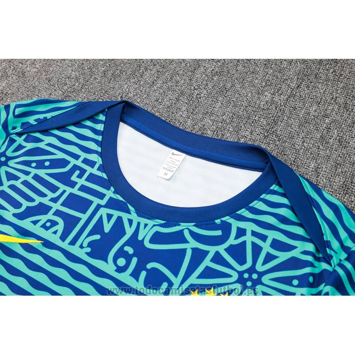 Chandal del Brasil Manga Corta 2024-2025 Verde - Pantalon Corto